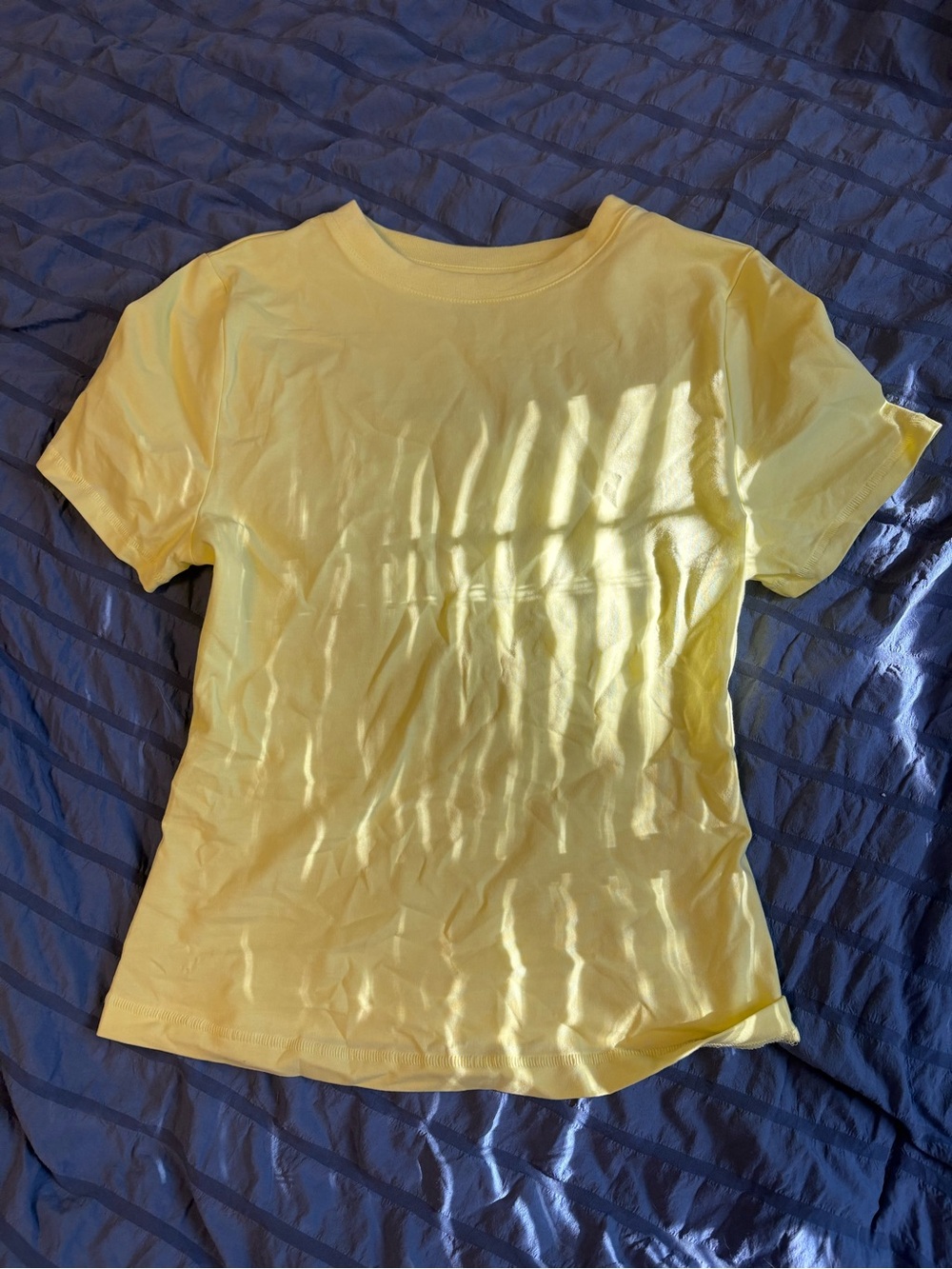 Everyday Women's Crewneck Short Sleeve Tee in Sunny Yellow